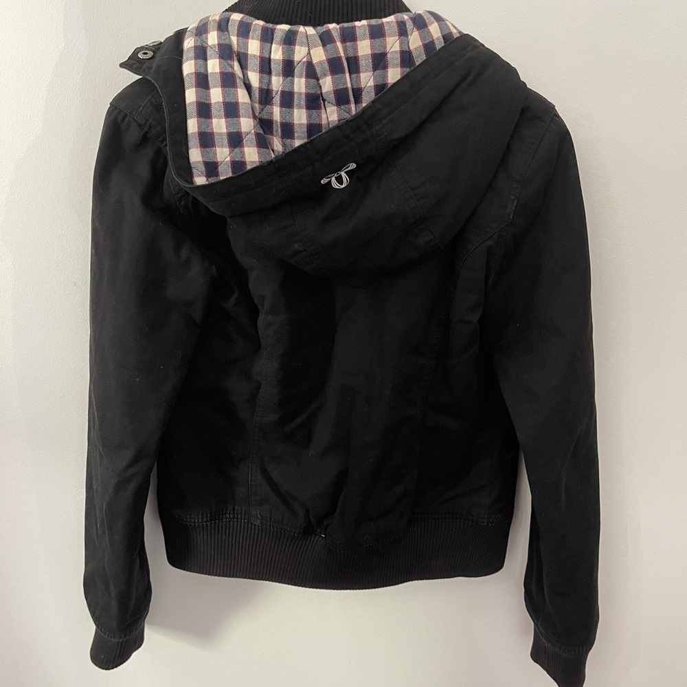 TNA black spring/fall jacket - Picture 3 of 3